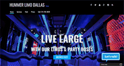 Desktop Screenshot of hummerlimodallas.net